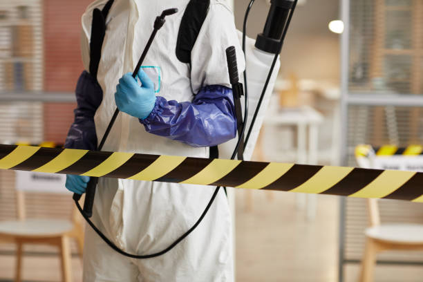 Professional Biohazard technician working in Houston, PA